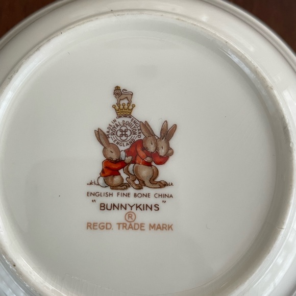 Vintage Royal Doulton Bunnykins bowl. 1970s. - Picture 3 of 5